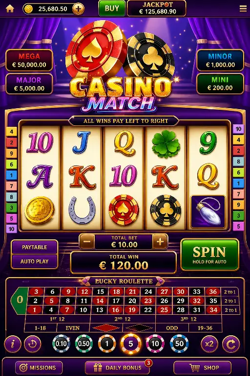 CasinoMatch — скриншот 2